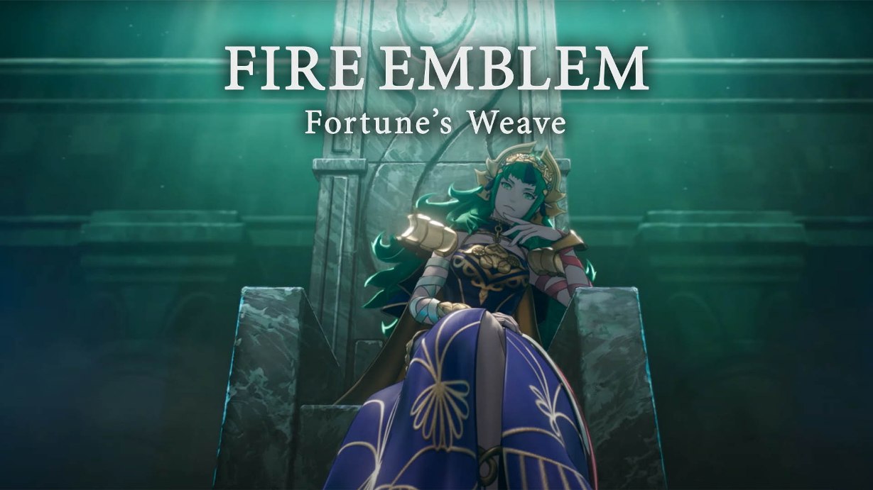 L'affiche de Fire Emblem: Fortune's Weave.