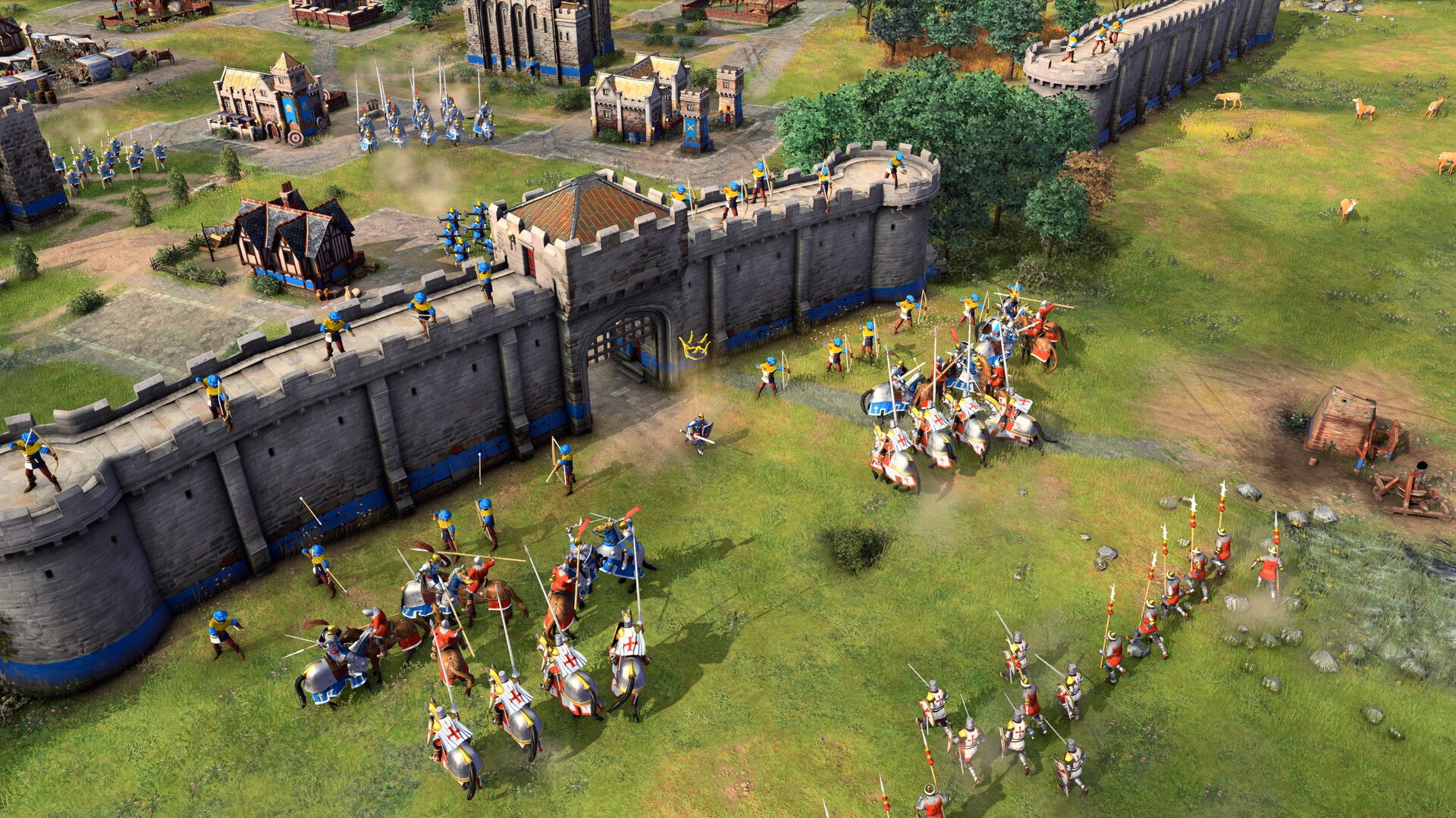 Capture d'écran du jeu Age of Empires IV.