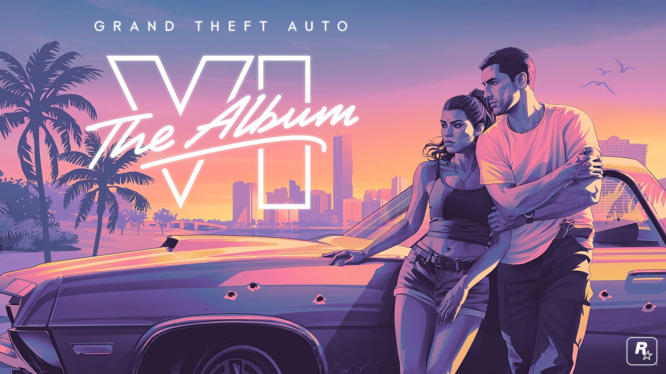 La cover de la bande son du jeu GTA 6