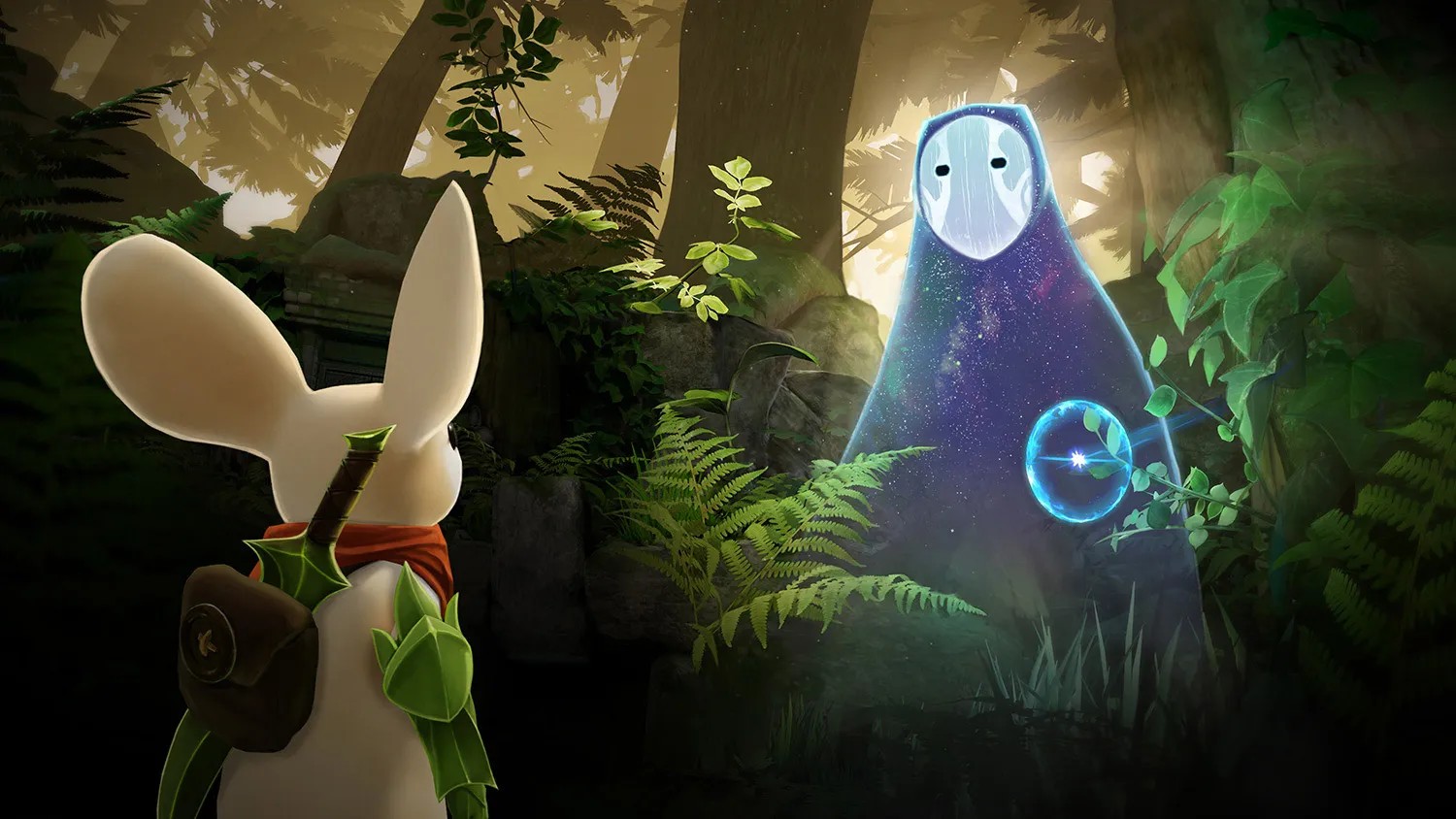 Screenshot d'une séquence du jeu Moss.