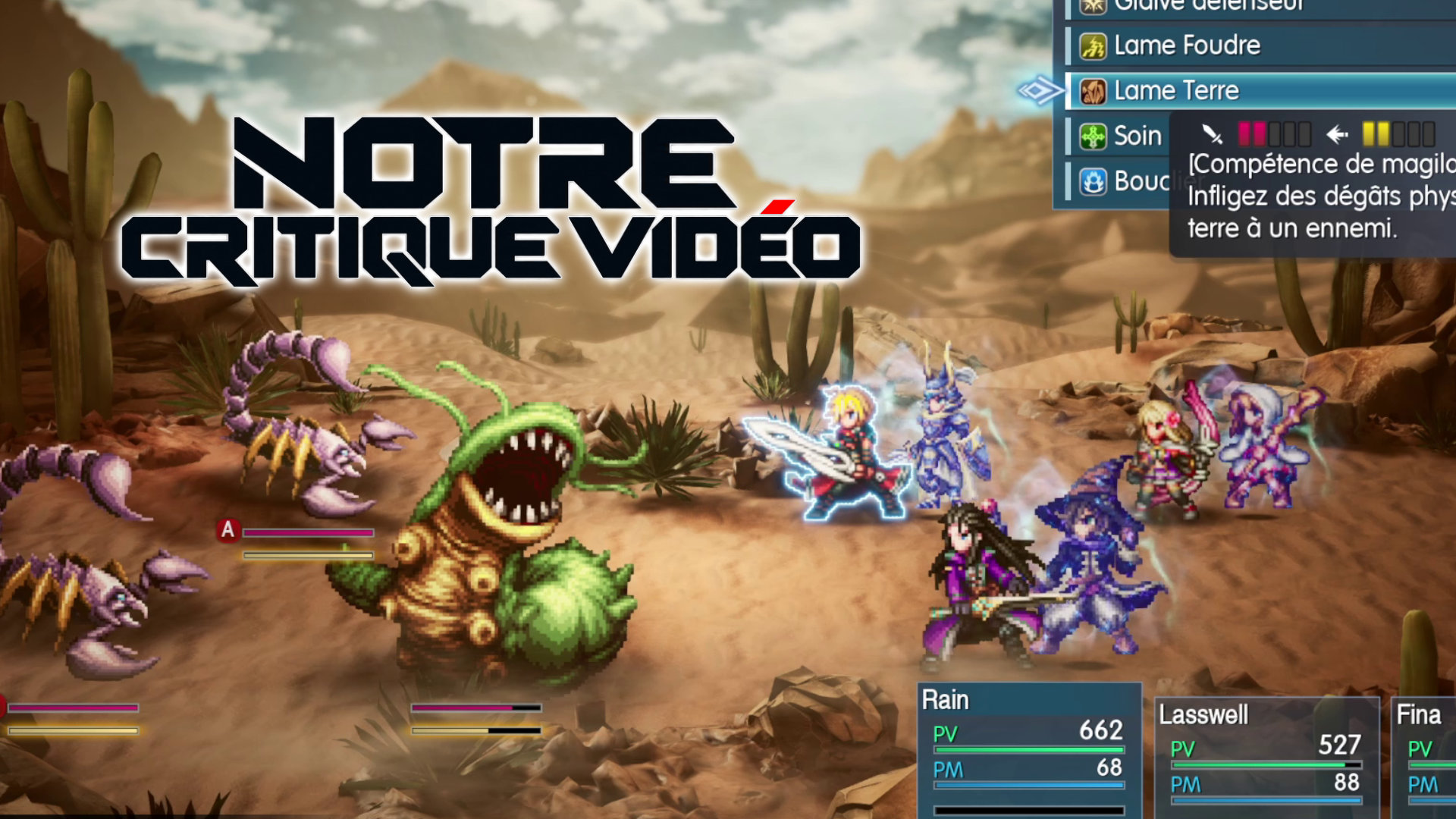 Visuel critique vidéo Final Fantasy Resonance