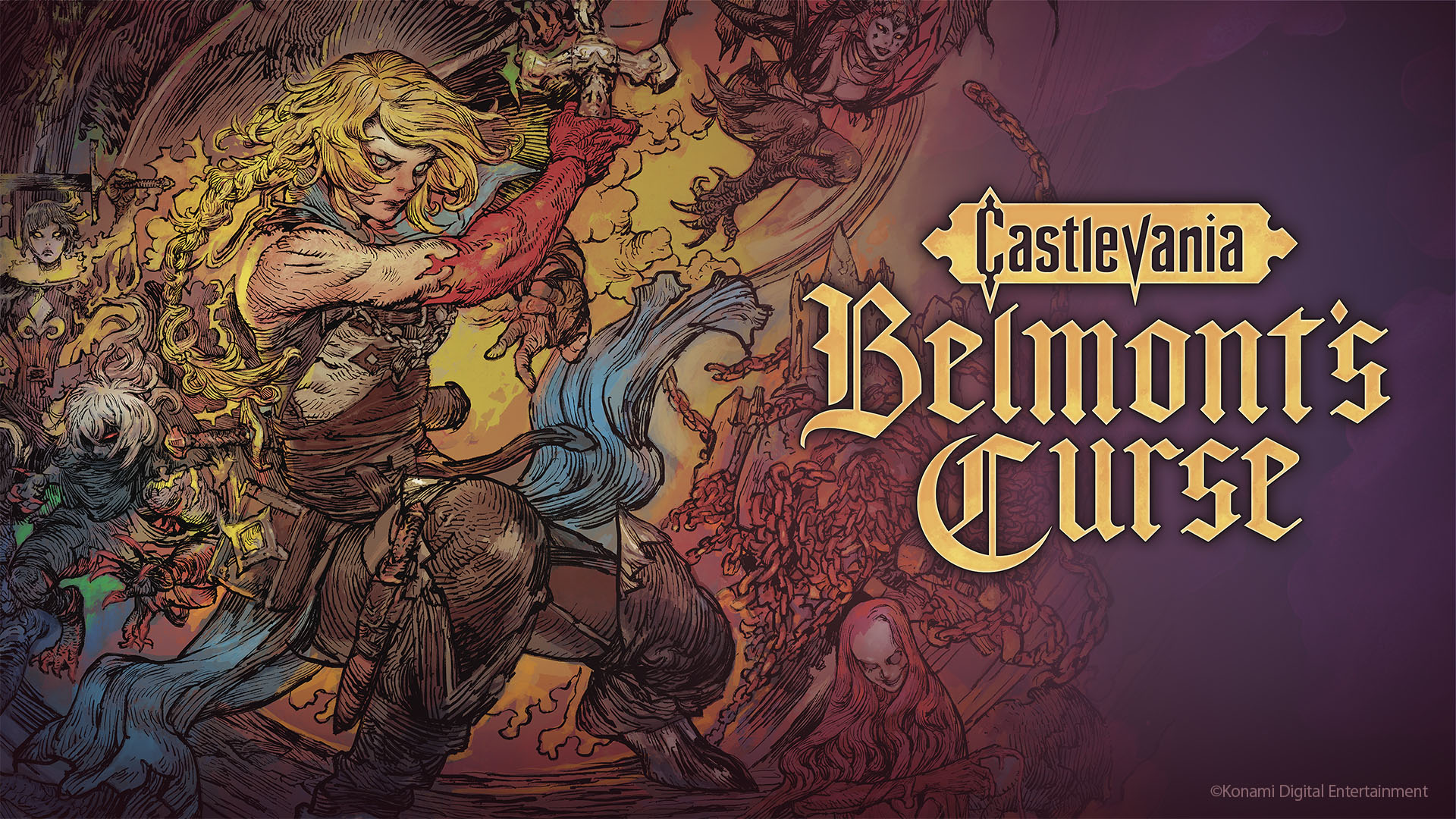 Affiche du jeu Castlevania Belmont's Curse